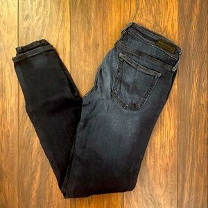 AG skinny dark jeans, 27